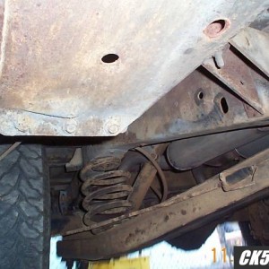 trailing arms and reinforcement boxes?