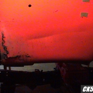 driver quarter panel rot