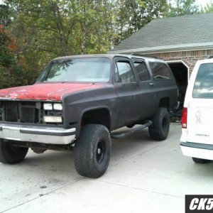 before painting