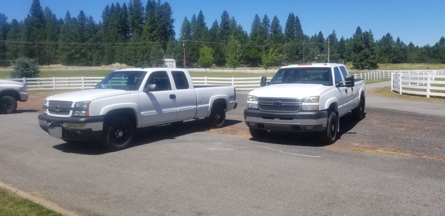 05 Duramax WFO SAS before front 3/4