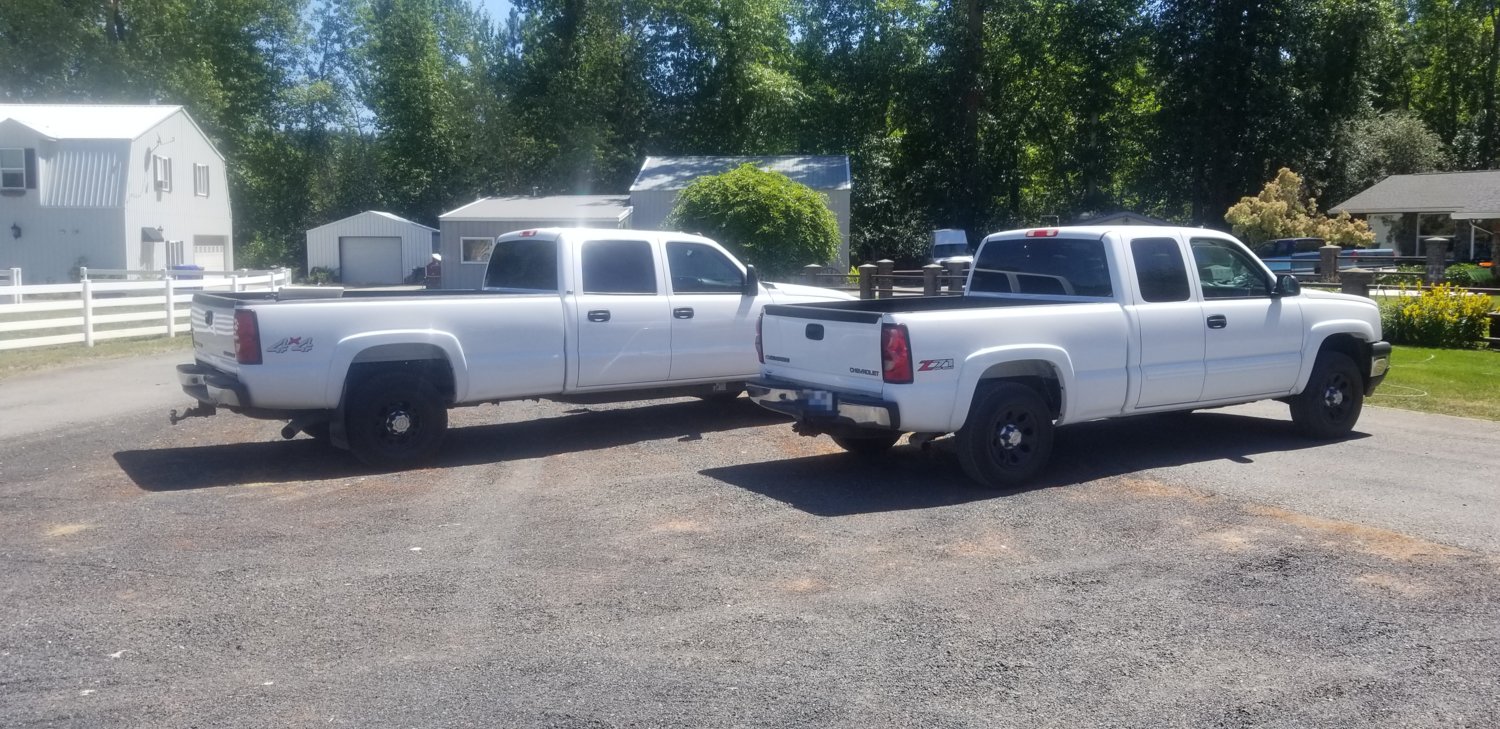 05 Duramax WFO SAS before rear 3/4