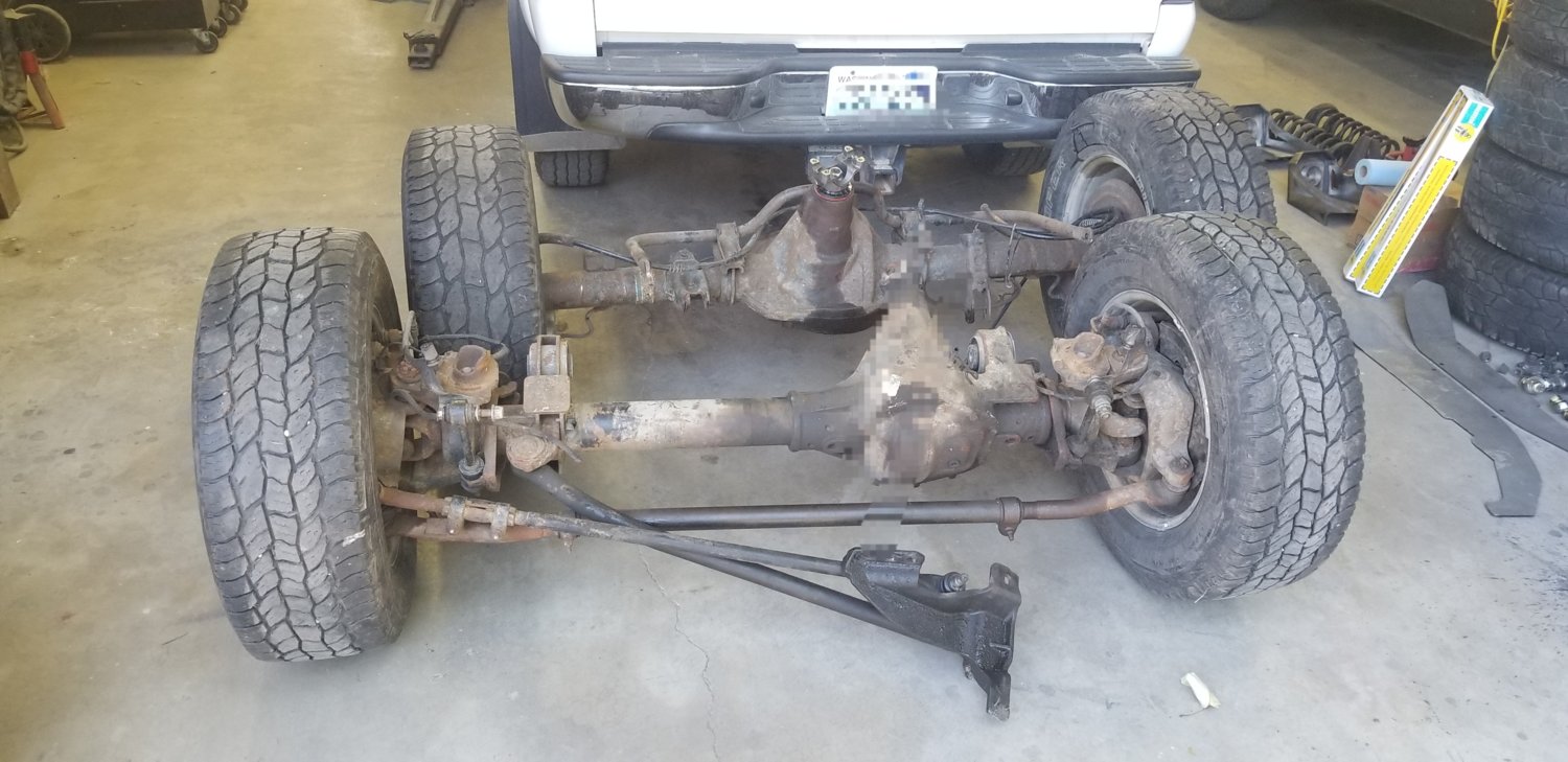 05 Duramax WFO SAS donor axles