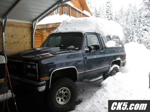 18" snow storm
