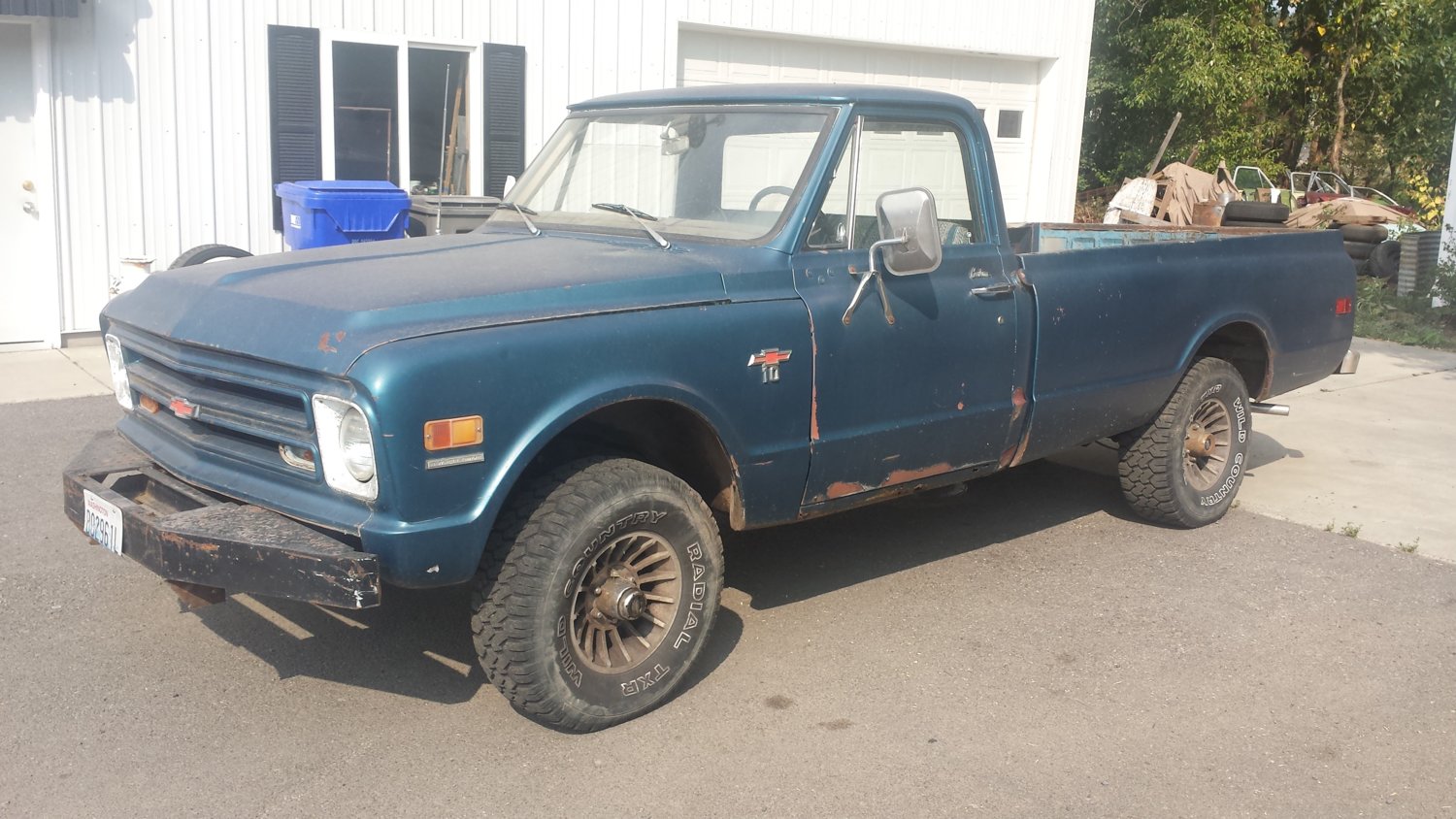 1968 k10 "Sky Wolf" front 3/4