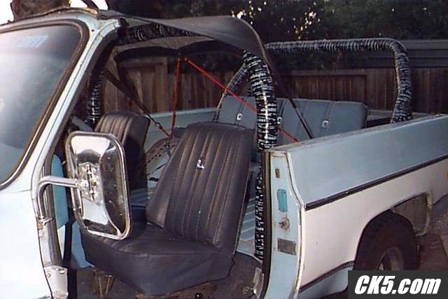 1974 Blazer doorless with mirror