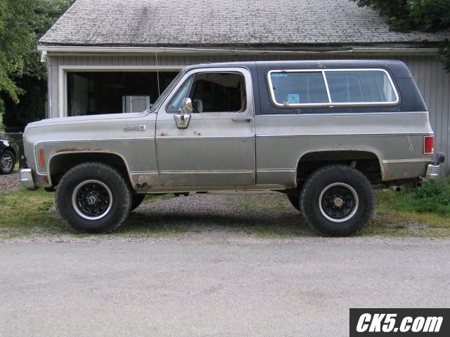 1978 GMC Jimmy - 3" rear, stock front