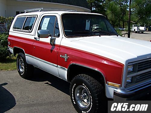 1984 K5 Blazer Seqoia Edition