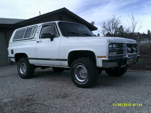 1991 CHEVROLET BLAZER