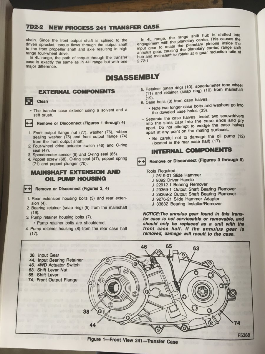 1991 V series np241