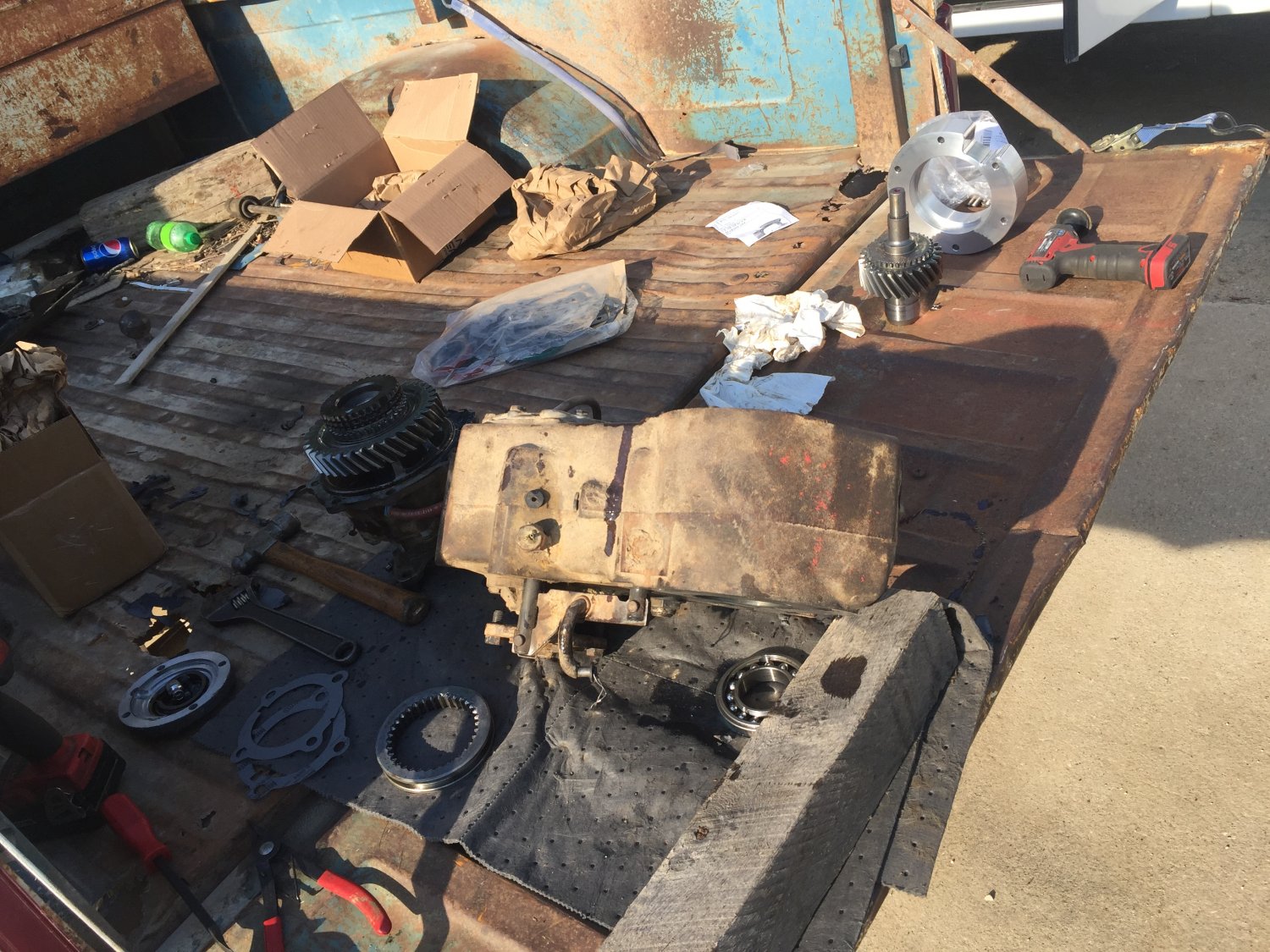 205 input shaft swap