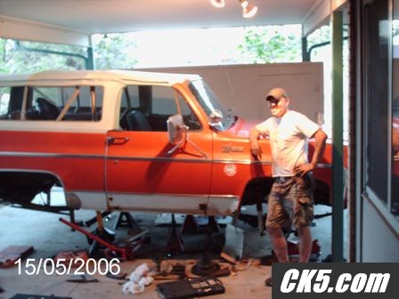 3/4 ton axle swap '06