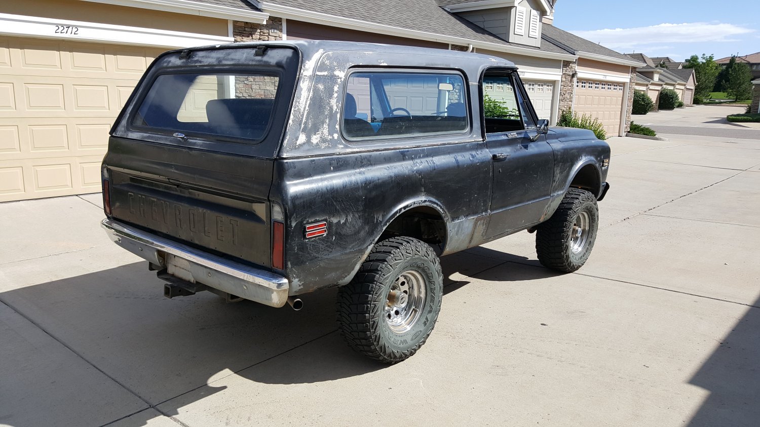 3/4 view passenger side