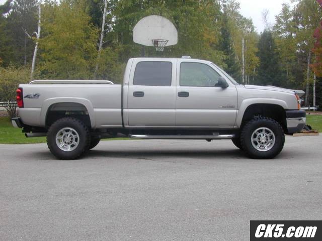 3" body lift side