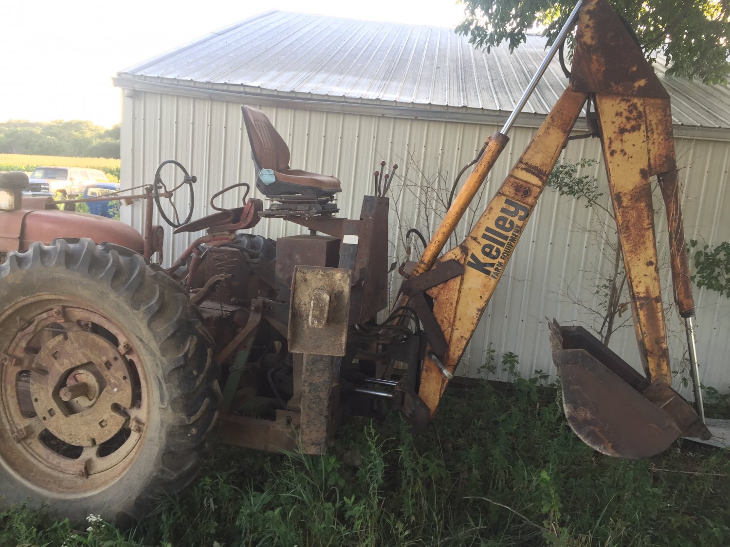3pt backhoe on the M