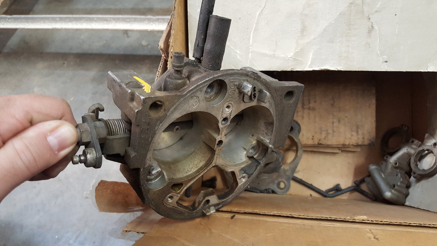 454 throttle body