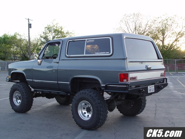 4x4 Iron rear bumper w/armor