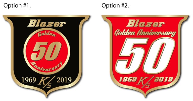50th Blazer Badge render