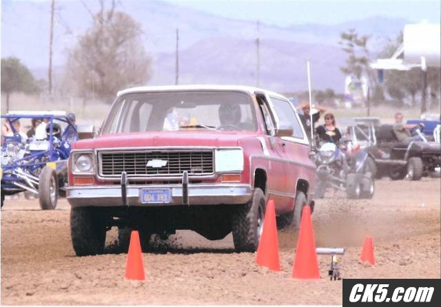 74 Blazer at the sand drags