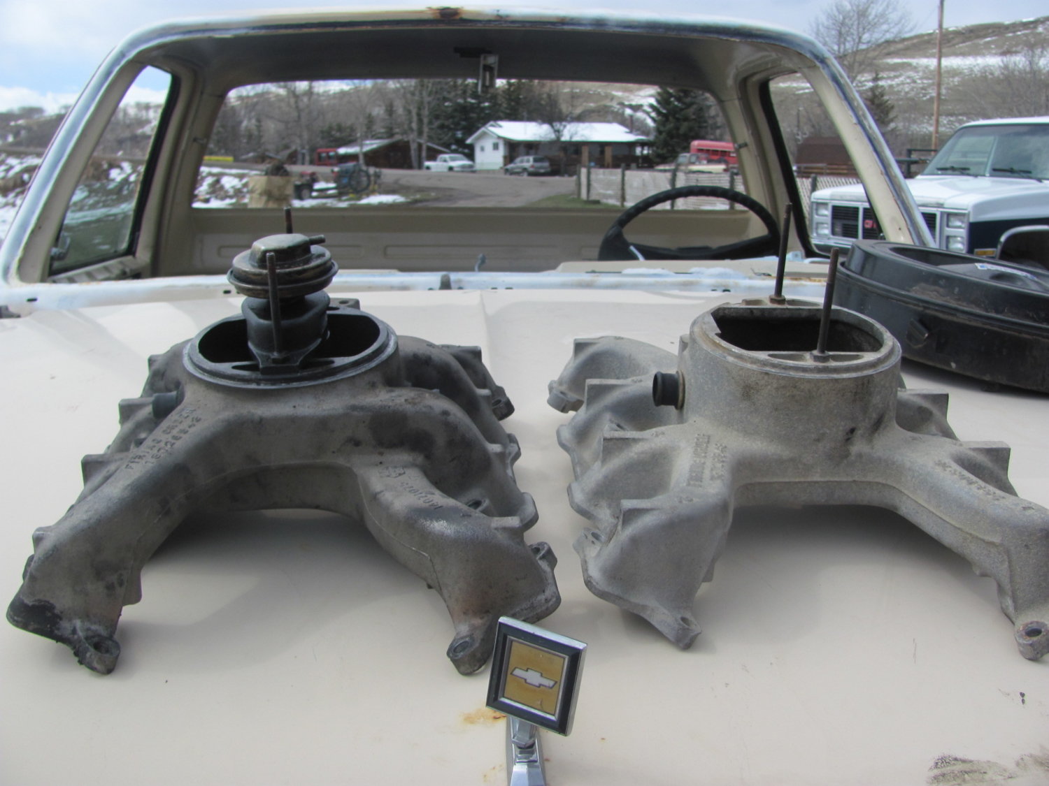 85GMCJD 1 ton 6.2 intake