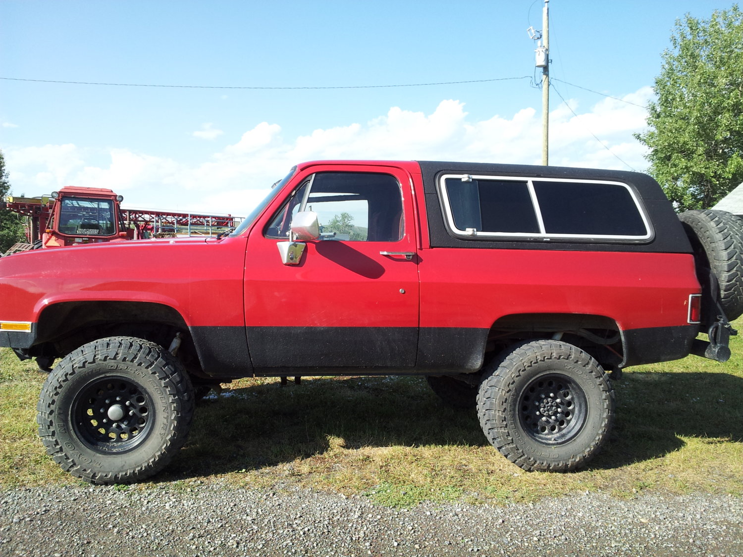 85GMCJD hail hits my new paint....