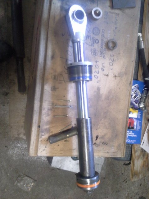 85GMCJD I used a 8"x2" ram...I internally limited it with a piece of DOM tubing welded(yup) with rosette welds to the shaft