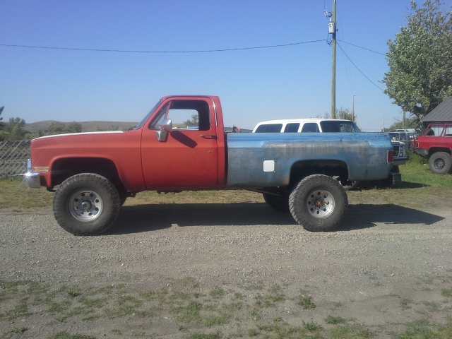 85GMCJD k30 from my neighbours barn