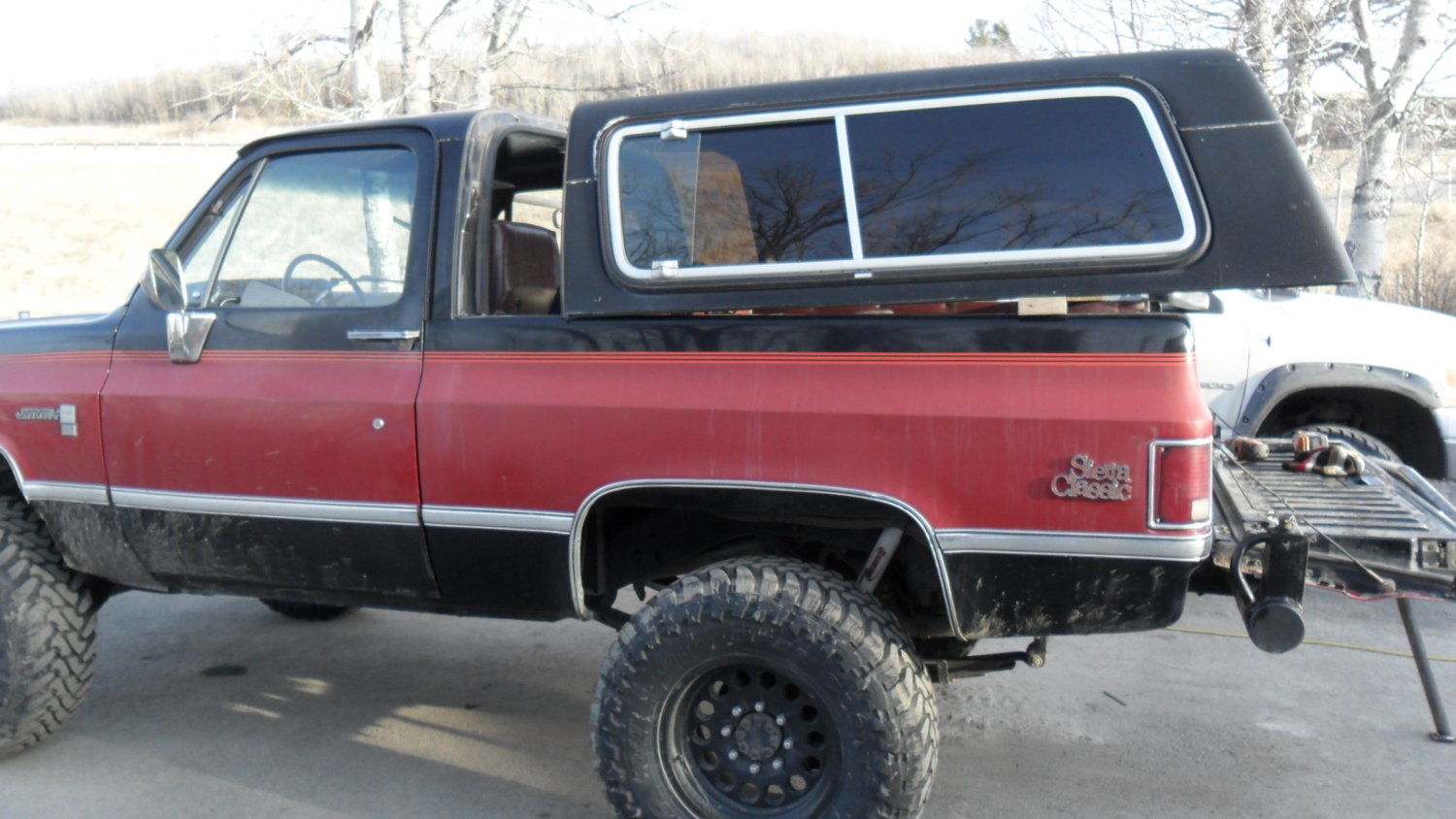85GMCJD Starting a roll bar