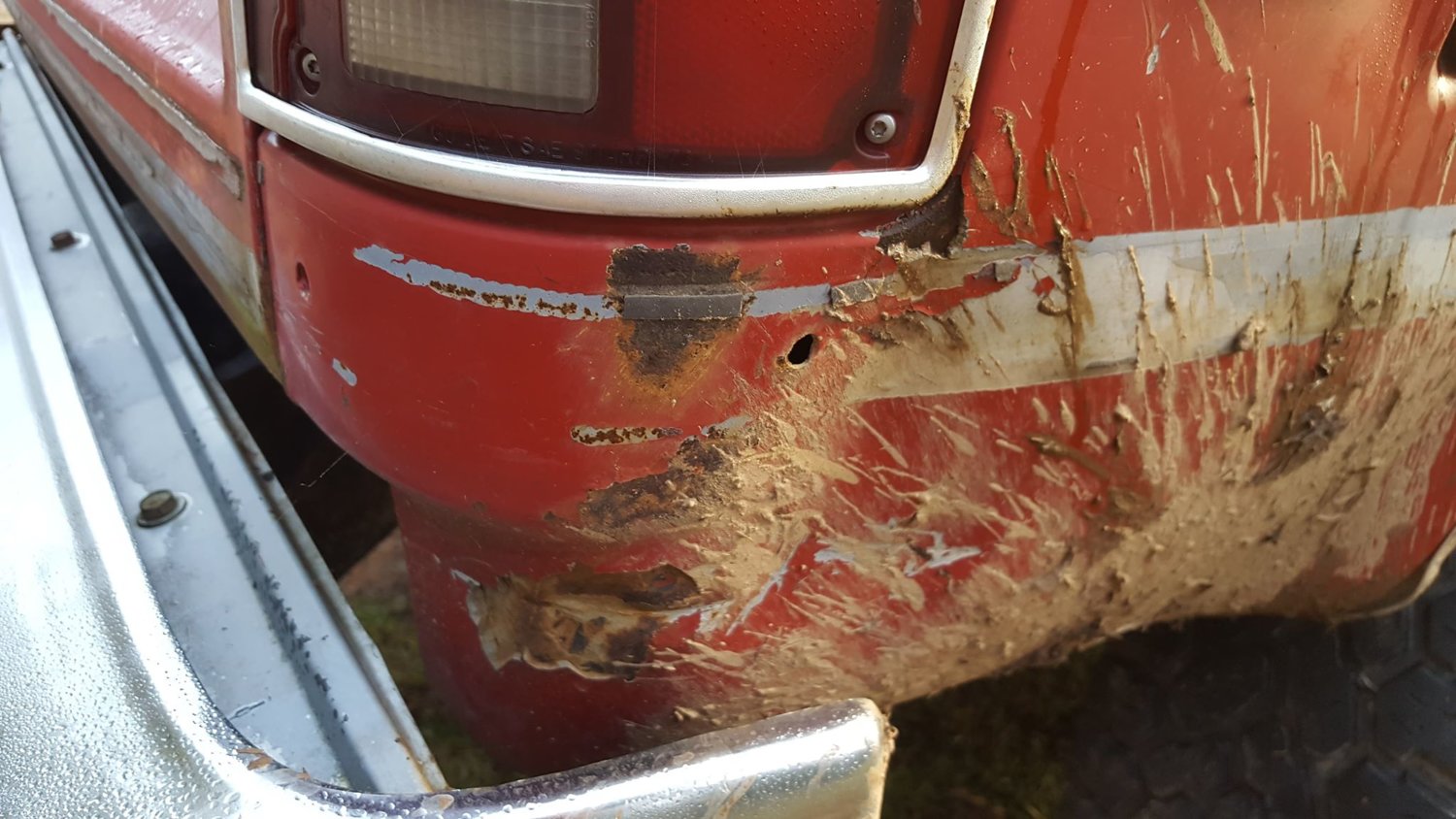 88 Blazer rear corner