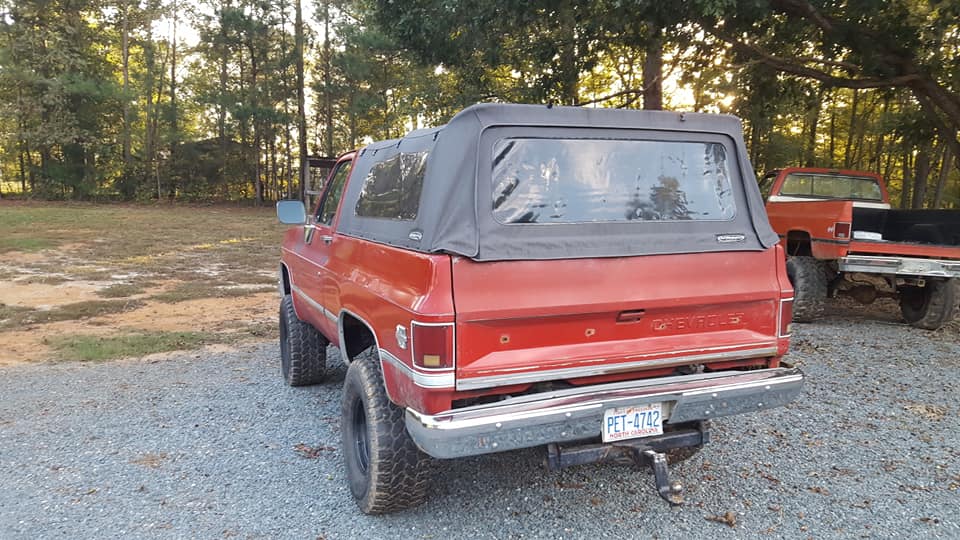 88 Blazer Rear