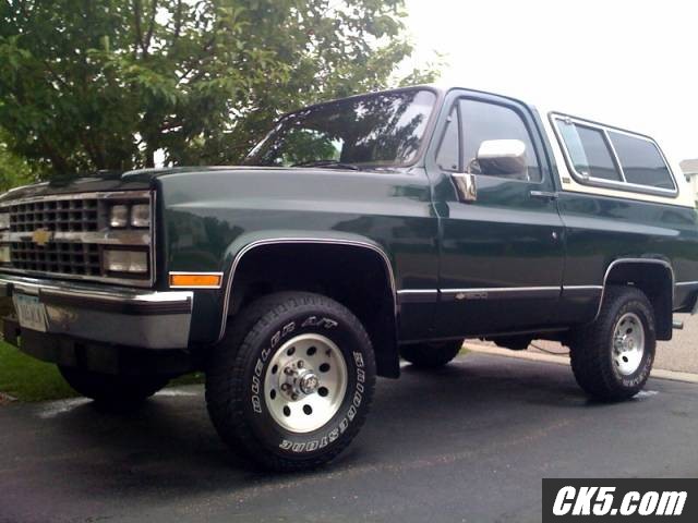 89 Green K Blazer