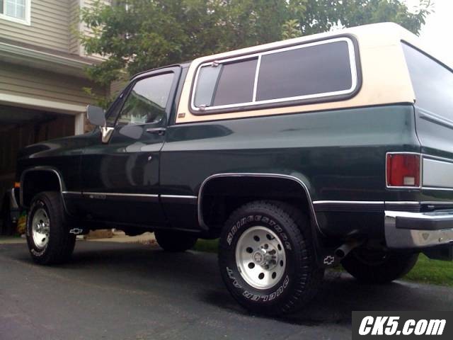 89 Green K Blazer