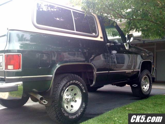 89 Green K Blazer