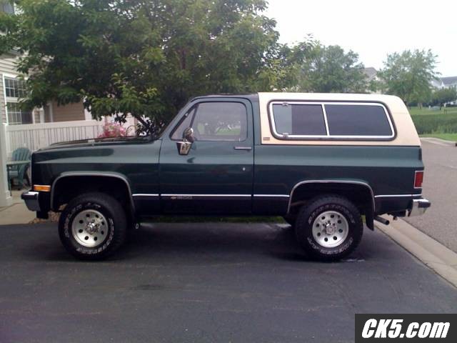 89 Green K Blazer