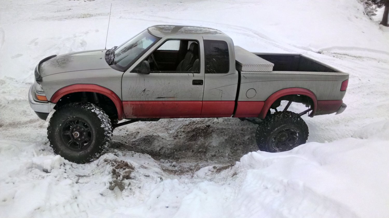 98 ZR2 SAS wheelin