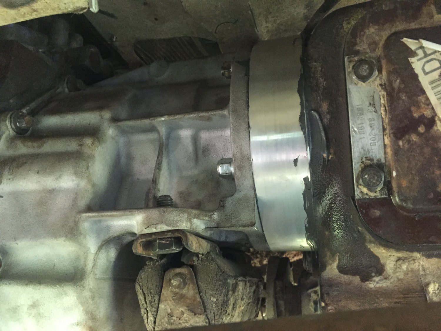 AA spacer installed