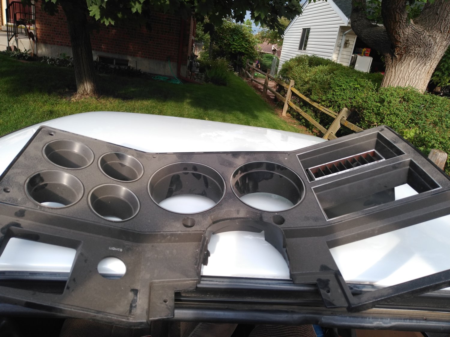 Ac dash bezel