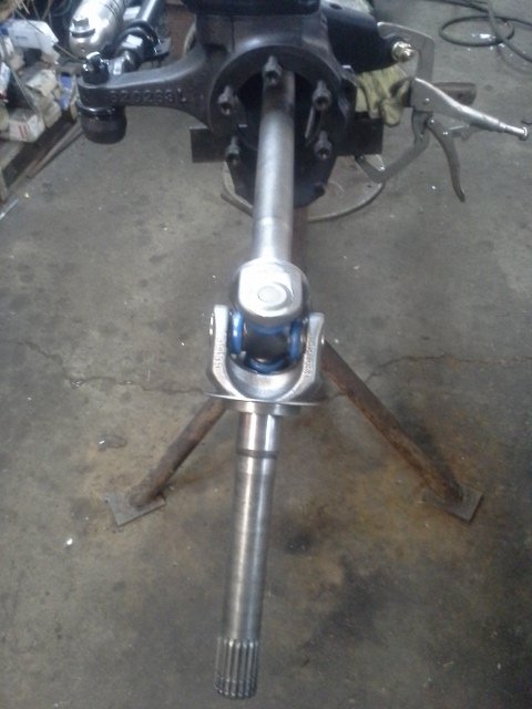 added beaf with better axles and u joints