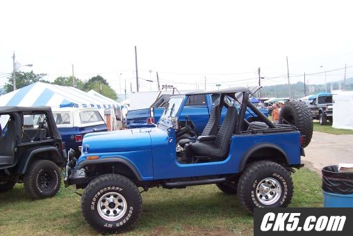 Alan's jeep