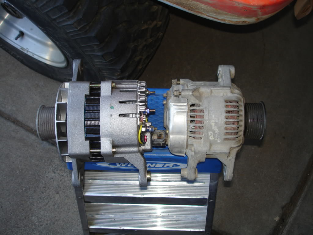Alternator comparison