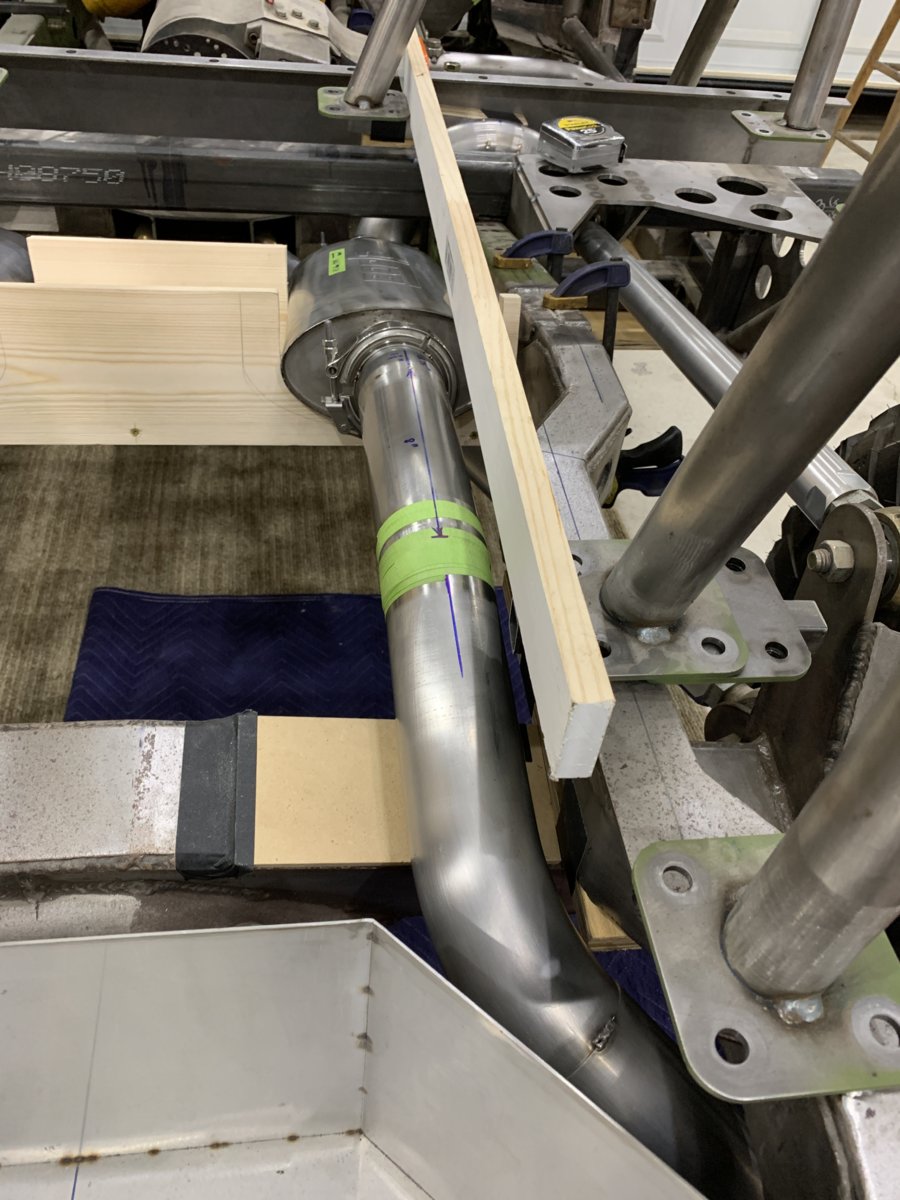Angled to Level transition