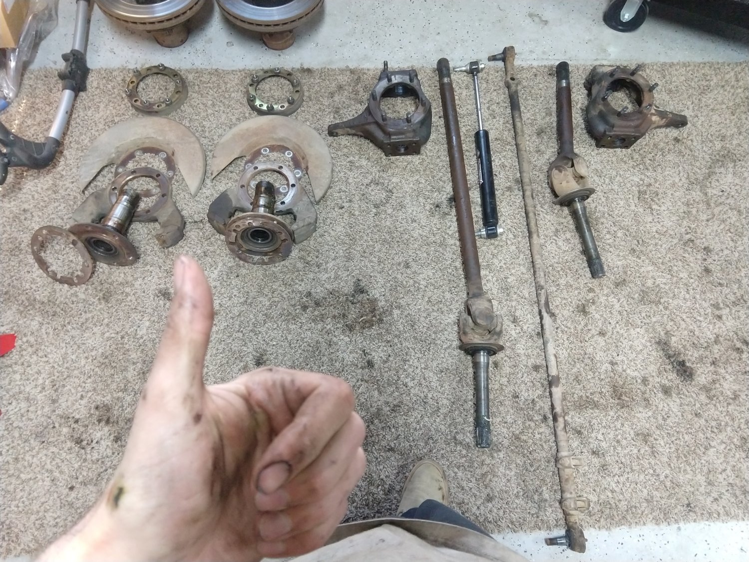 Assorted Floor Parts