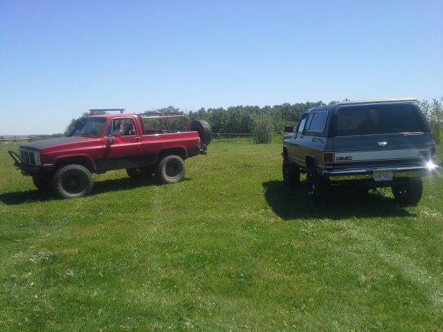 at Dad and Moms for yard camping