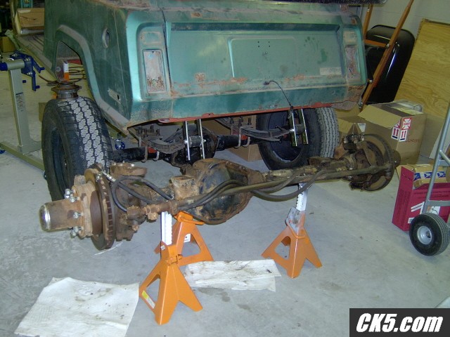 Axle is complete