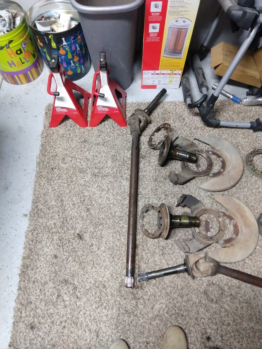Axle Shaft Out!