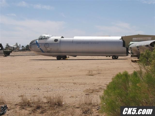 B36 awaiting reassembly