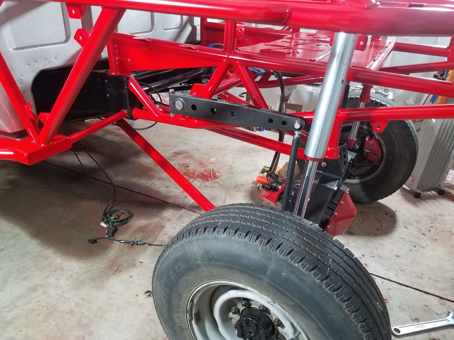 back on the tires