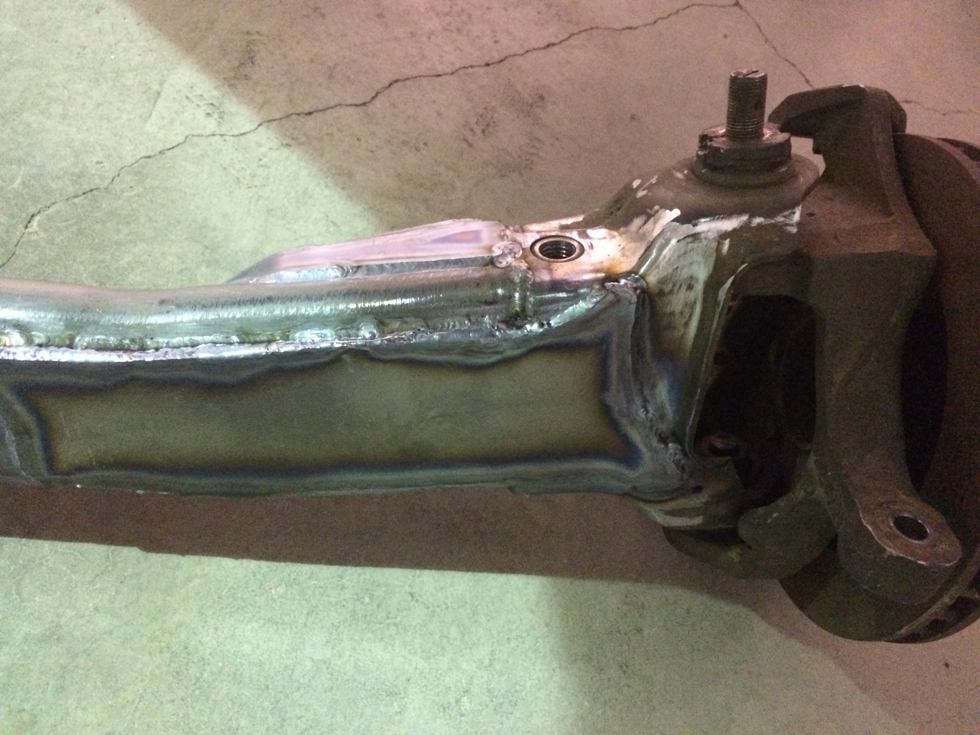 Beams Welded up