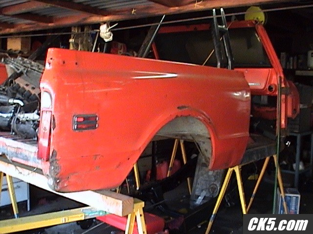before body work