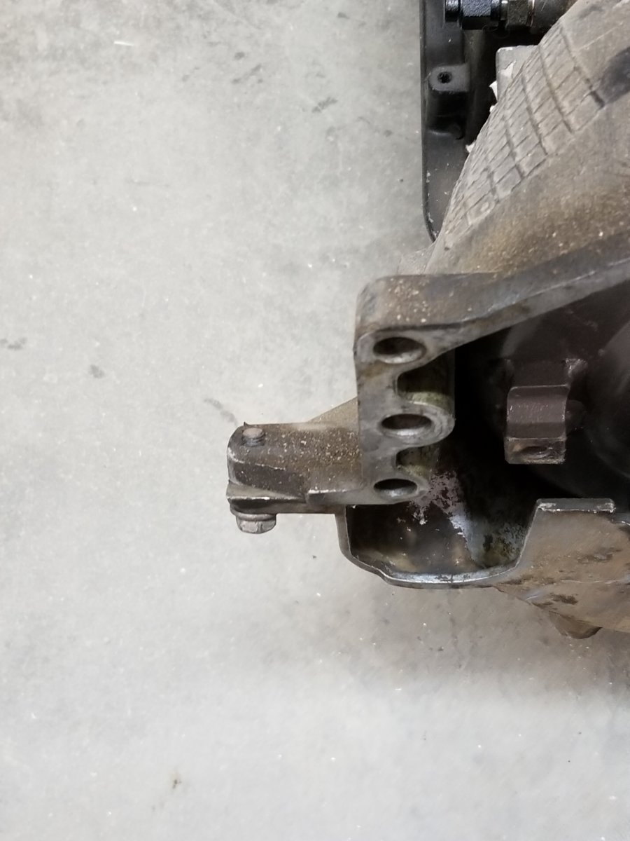 Before trimming for header clearance