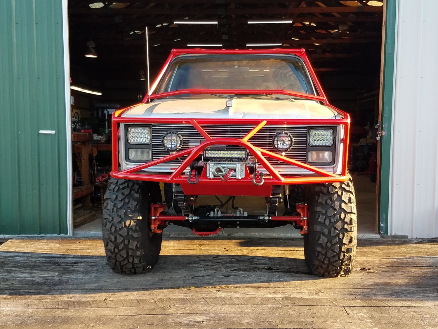 big tire front